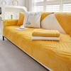 New Sofa Cushion Winter Plush Sofa Cushion Pastoral Style Non-slip Sofa Towel Back Towel Sofa Cover Cloth Cushion