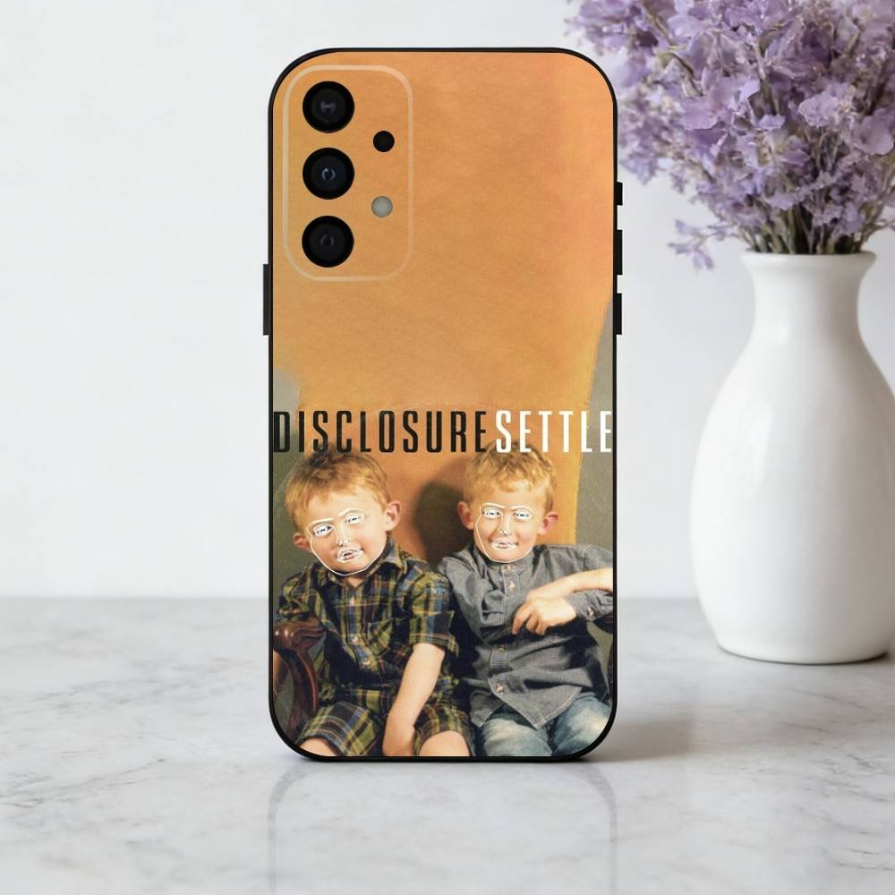 Deep House D-Disclosure Band Phone Case For Samsung Galaxy A73,A72,A71,A70,A53,A52,A51,Soft Silicone Black Cover