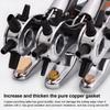 Useful Metal Leather Hole Punch Pliers Handheld Adjustable Eyelet Puncher Revolving Ergonomic Handle Hole Puncher