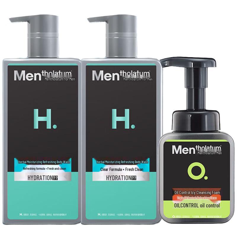 

Mentholatum Men s Shower Gel & Face Wash Set