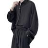 Men's Hong Kong Style Loose-Fit Long-Sleeve Fairy Top - Trendy JK Design