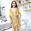 Used [YAYUPLUS] Stole Large Size Chiffon Poncho for Women Shawl 4-way Shoulder Wrap Ethnic Pattern Poncho Coat Lightweight Cape Travel Muffler Summer