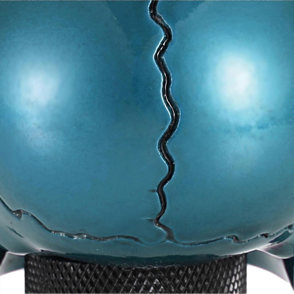Skeleton Skull Head Car Modified Gear Shift Knob Stick Lever Shifter Universal Cyan