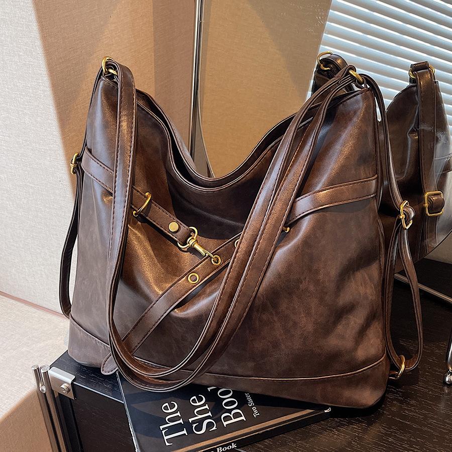 Large Capacity Bag Women's New Commuter Backpack Fashionable Versatile Shoulder Tote Bag