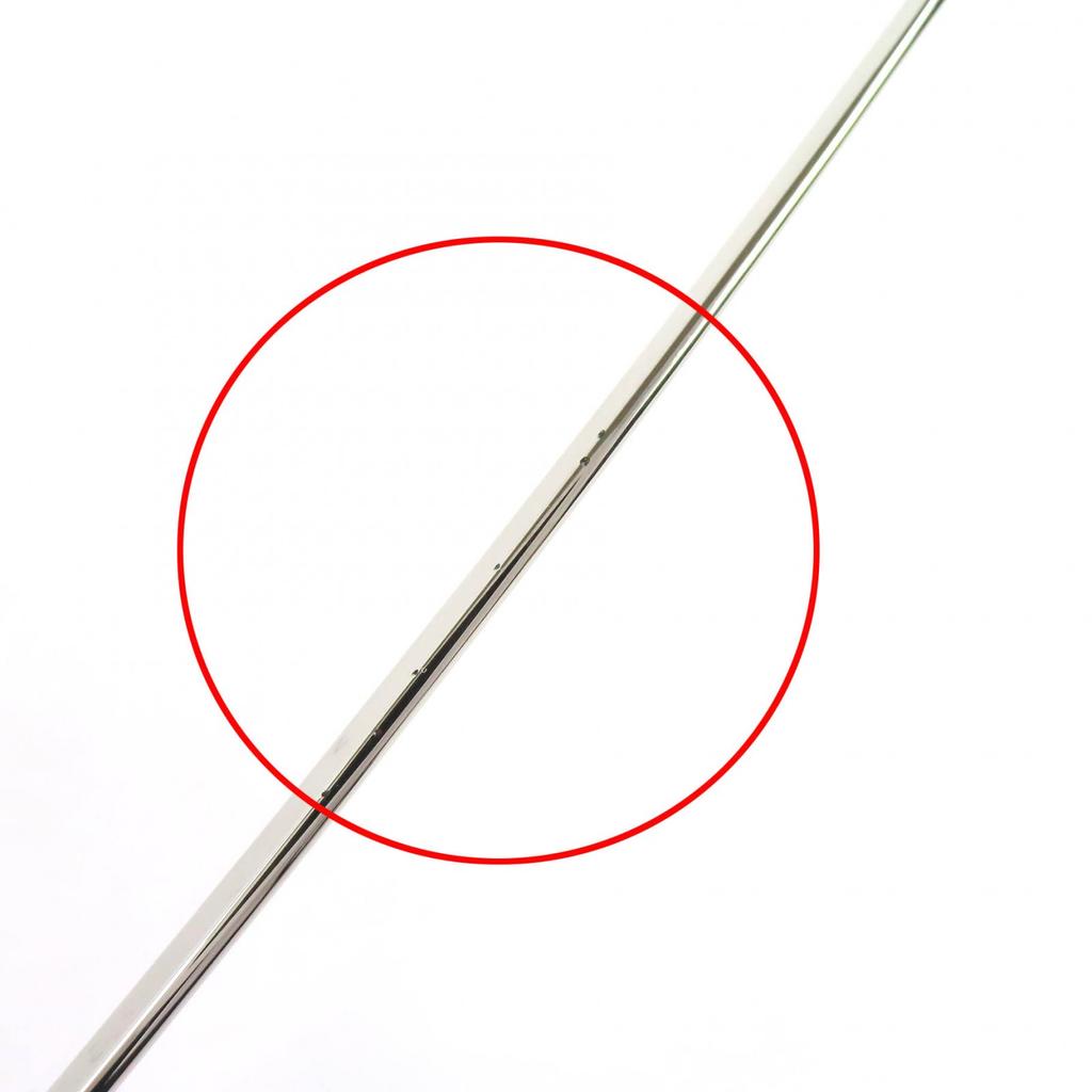 Great Cartier Glasses 2C Decor Two-Point Rimless Square Black Mens Used