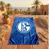 Ręcznik plażowy Schalke 04 Miękki Szybkoschnący?Suchy ręcznik na letnie wakacje na plaży Pływanie