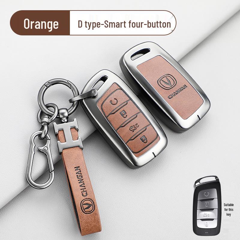 Changan Nuomi Corn Key Case: Lumin Square Candy Car Key Shell for Men & Women