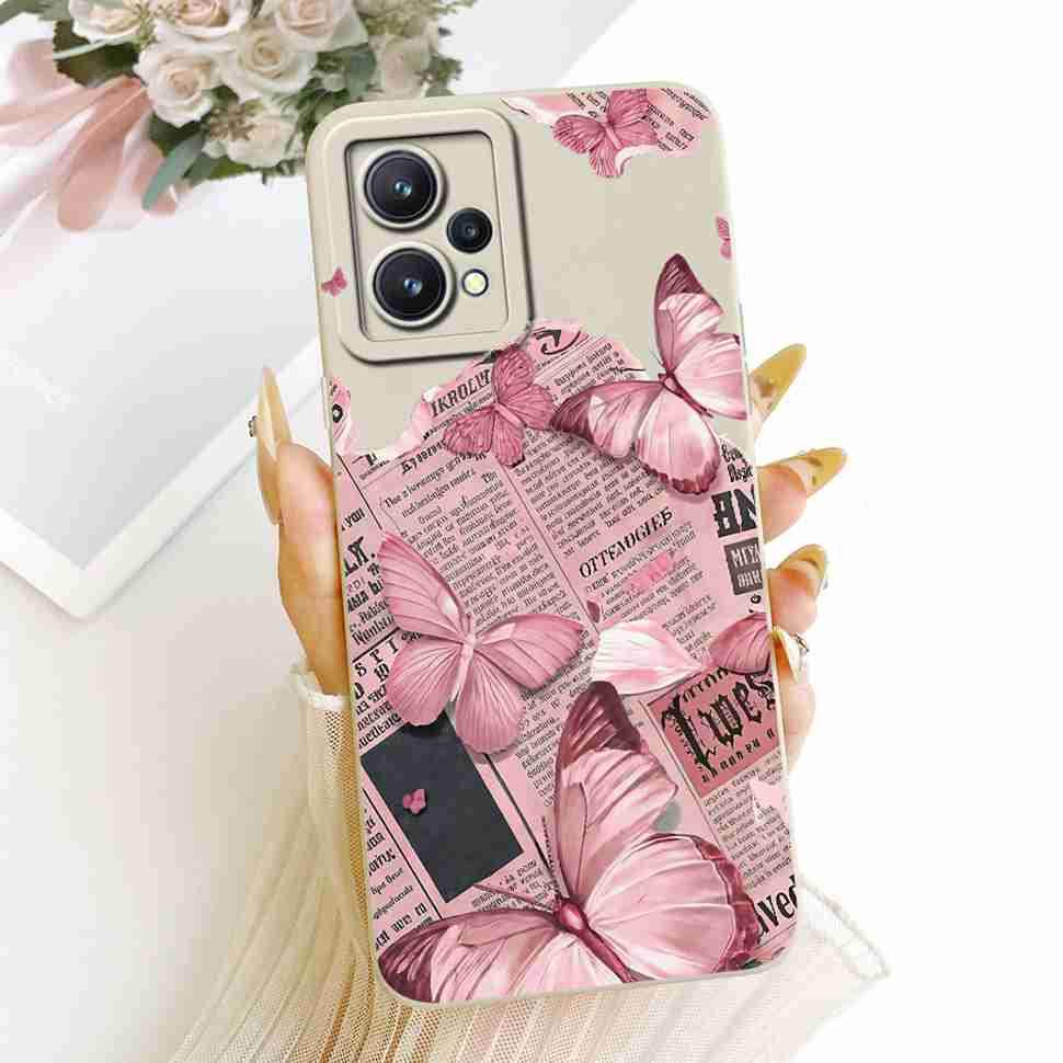 For Realme 9 Pro Plus Case Lovely Cat Pattern Silicon Soft Cover For Realme 9 ProPlus Pro+ 5G RMX3392 RMX3393 Fundas