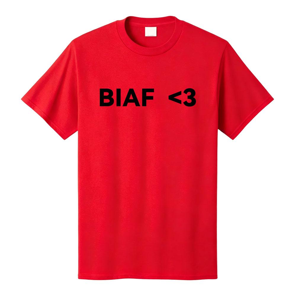 

Young Miko BIAF 3 Single T-shirt 100%Cotton Women Men Tshirts Short Sleeve Fashion Tees Unisex Streetwear Graphic Merch Anime T-shirt Summer tops XS червоний