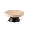 Yellow Stone Fruit Plate High-legged Tray Fruit Plate Desktop Storage Container Dessert Plate Cake Tray Resin Handicrafts