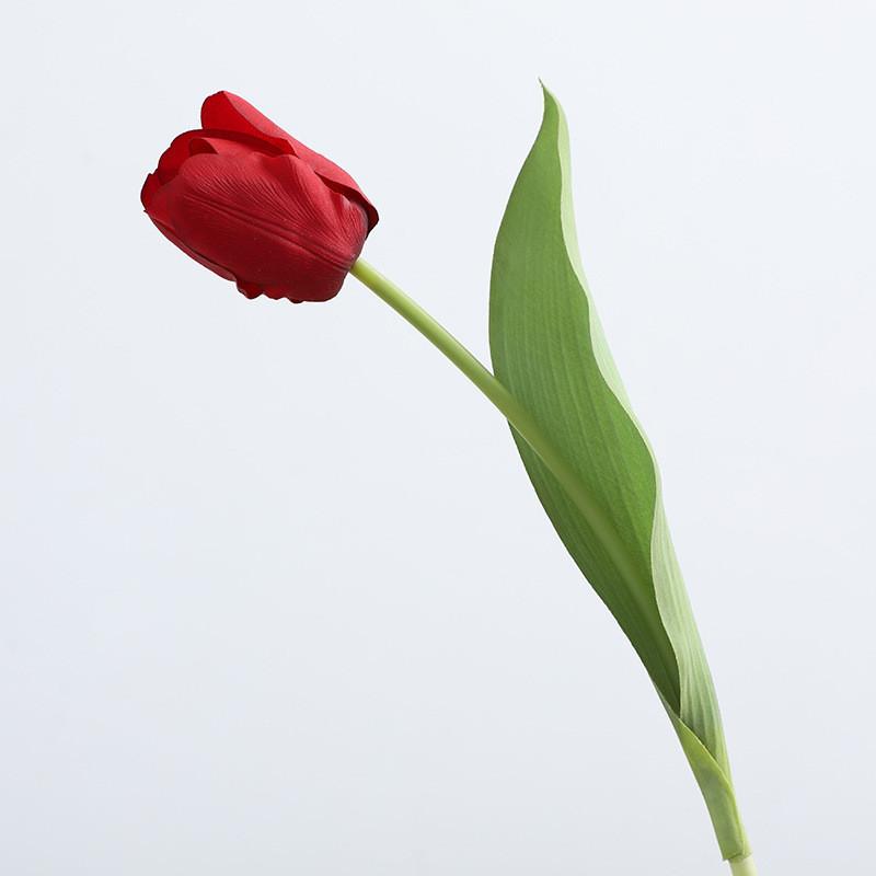 Tulipa Realistic Gesneriana Fake Flower For Photography Props And Table Wedding