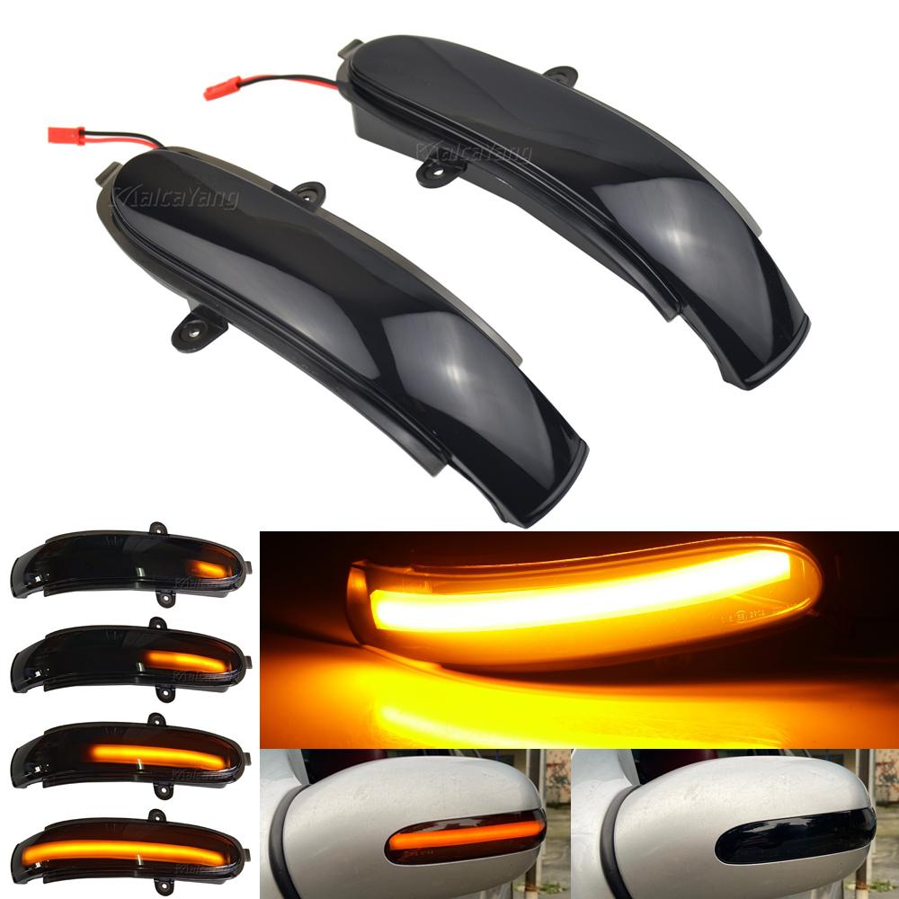 Dynamické LED světlo směrovky na boční zrcátko, sekvenční indikátor, blikač pro Mercedes Benz C Class W203 S203 CL203 2001-2007