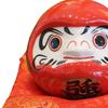 Ceramic Daruma Piggy Bank Desktop Decor Doll Japanese Figurine Saving Pot for Cafe