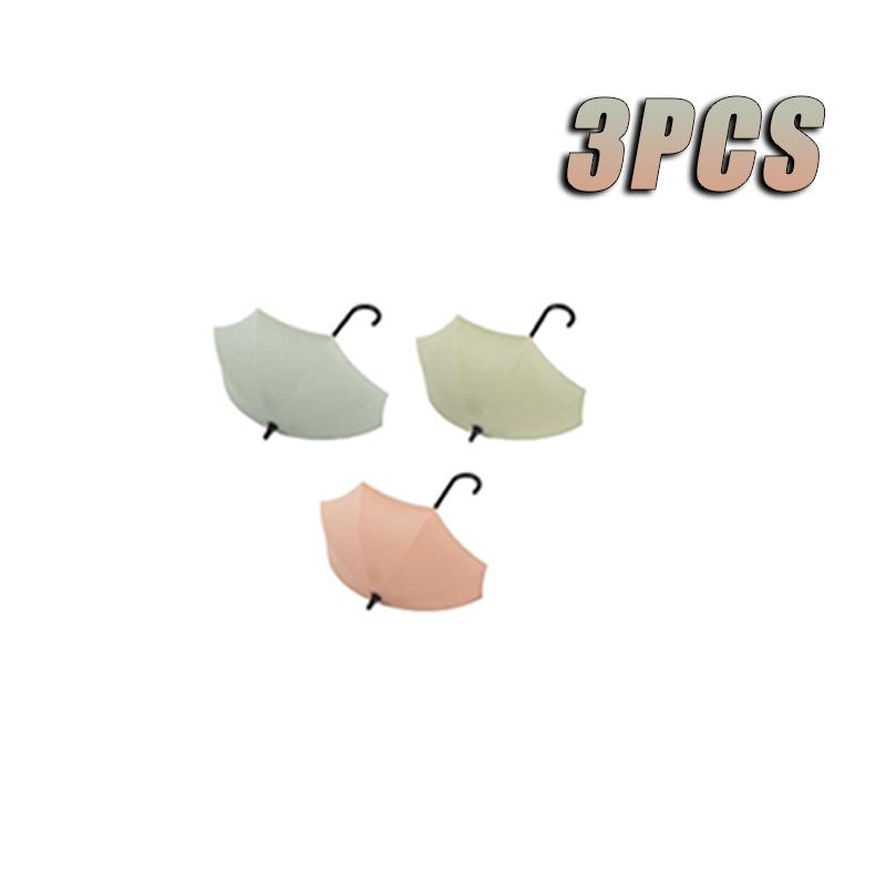 

Милые крючки в форме зонтика, настенные крючки без сверления, кухонные, для ванной комнаты, вешалка для одежды, органайзер для ключей, крючки, полка для хранения дома