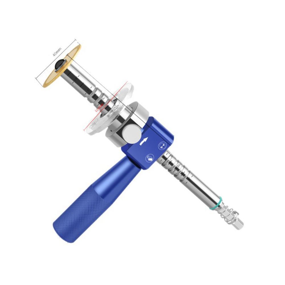 

PVC Pipe Internal Cutter For Drain Pipes Drill-Powered Precision Cutting Plumbing Inside Cutter Adjustable Cutting Depth синий