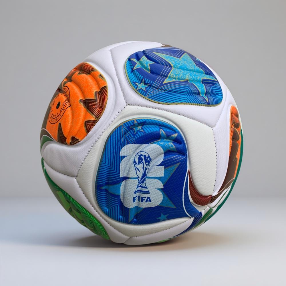Size 5 PVC Machine Stitched Soccer Ball, Training and Match Ball for World Cup, Durable Anti-Slip Machine Stitching Soccer Ball