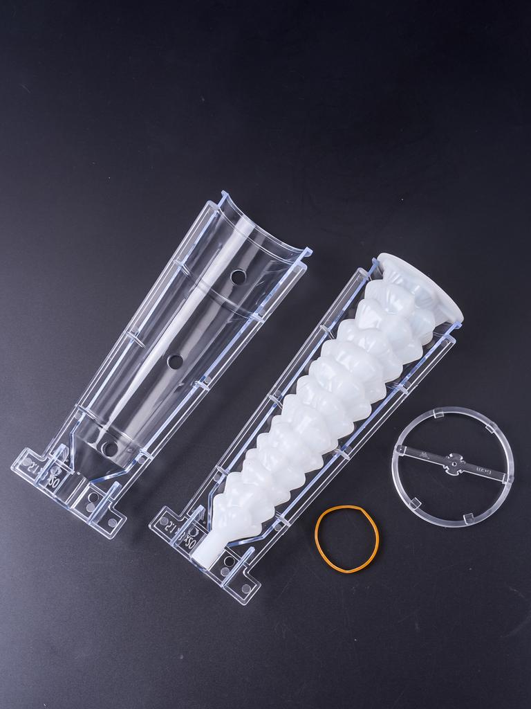 Large Long 23cm Christmas Tree Acrylic Silicone Candle Mold DIY Scented Candle Making Supplies Cedar Craft Mould Holiday Decor