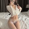 Cotton Crotch Butterfly Embroidery Bow Underpants Low-Waist Flower Mesh Slim Panties  Girls