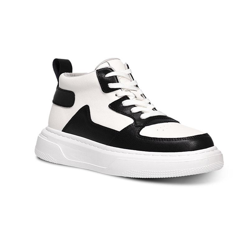 Fashion Genuine Leather Mens Low Top Sneakers Male Comfortable Walking Boots Stylish Men's High Quality Ankle Boots Handmade Basic Boots