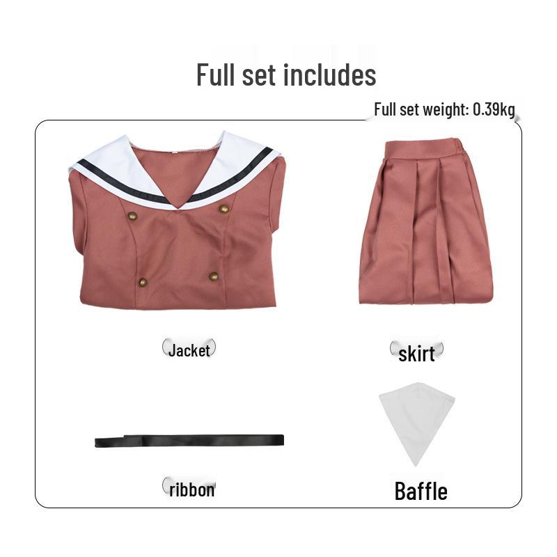 Rinran Flower Scented Cosplay School Uniform - Anime Daily Wear