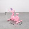 Mini Fitness Equipment Dollhouse Simulation Gym Treadmill Dumbbell Weight Lifting Machine Model Decor 1/12 Doll House Accessory