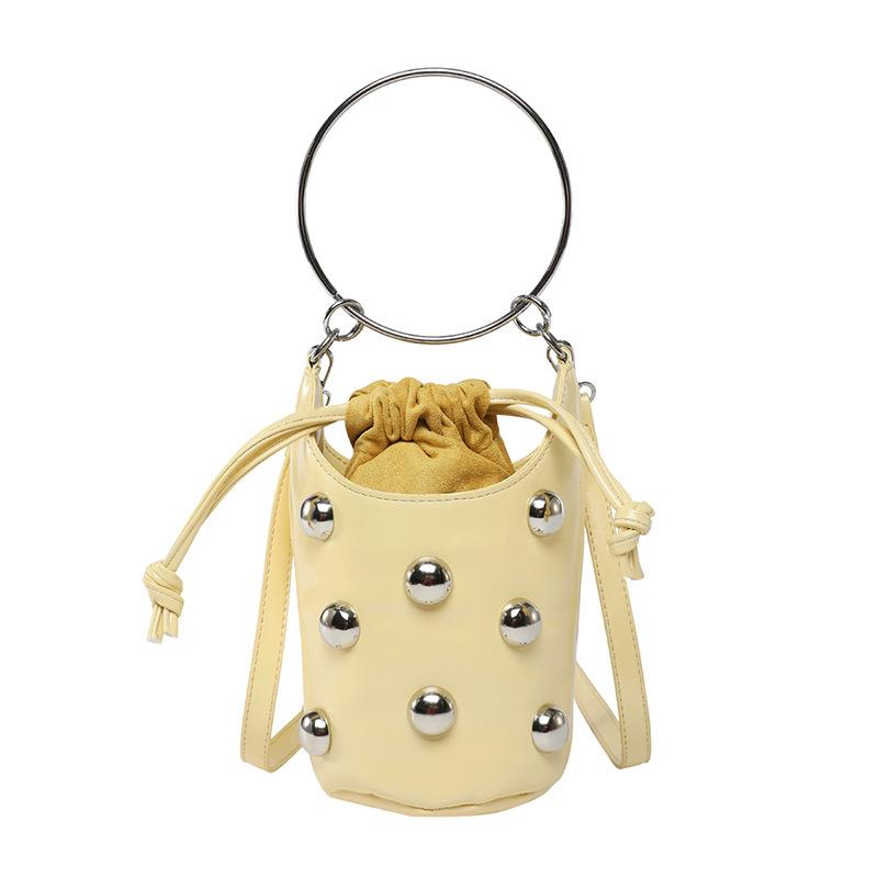 Trend Rivet Fashion Women's Bag 2025 Large Capacity New Shoulder Crossbody Underarm Handbag