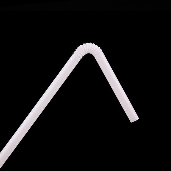 100Pcs/Bag Drinking Straws Eco-friendly Multicolor Portable Flexible Disposable Plastic Drinking Straws Home