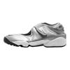 Nike Air Rift Premium Argento Metallizzato Vela Sneakers da Donna Nero HM5737-003