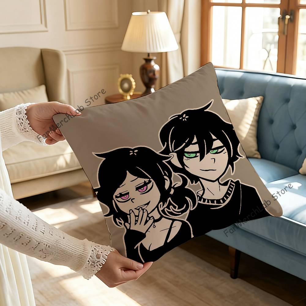 

The CCoffin of Andy LLeyLey Game Pillowcase Pillowslip Cushion Plush Cartoon Anime Kawaii Decoration Kids Birthday Cute Gift 30x30cm