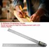 Pomya Digital Protractor, 0-300mm Stainless Steel Electronic Protractor, Digital Goniometer, 360 Angle Finder, Miter Gauge Ruler, Length and Angle Me