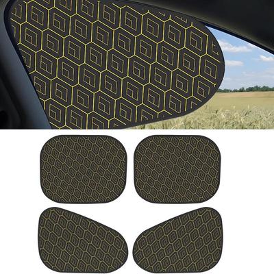 For General Car Side Window Sun Shade Car Window Sun Blocker Sunshade Heat Shield Cover Vehicle Accessories Static Cling UV