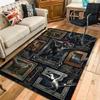Ancient Creatures Pattern Rug Floor Mat for Living Room or Bedroom Soft and Comfortable Carpet a Gift for Birthday and Holiday.