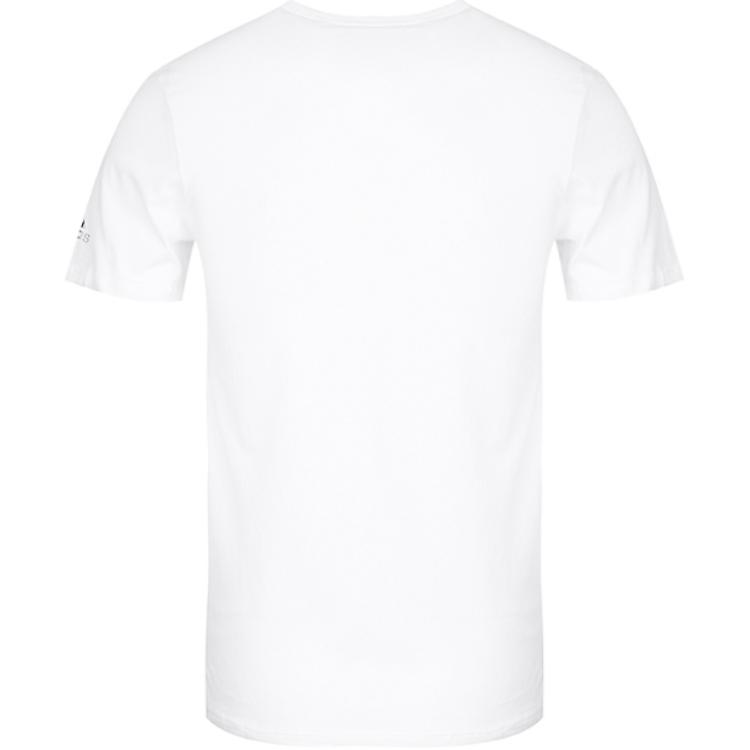 Adidas Printed Casual Short Sleeve T-Shirt Men Tops White CV9958