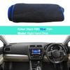 Car Inner Dashboard Cover Dash Mat Carpet Cape Cushion DashMat Pad For Subaru Outback 2015 2016 2017 2018  LHD RHD