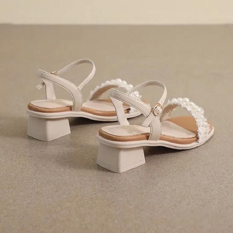 Scarpe da donna donna carine leggere open toe primavera e estate tacco quadrato scarpe sapatos femininas sandali classici da donna ga625