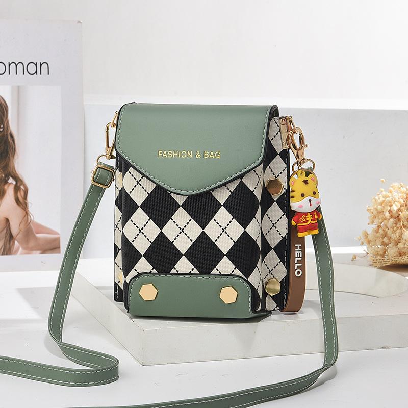 Bags for Women 2025 Spring and Summer New Mobile Phone Bag Shoulder Crossbody Fashionable Simple Versatile Mini Bag