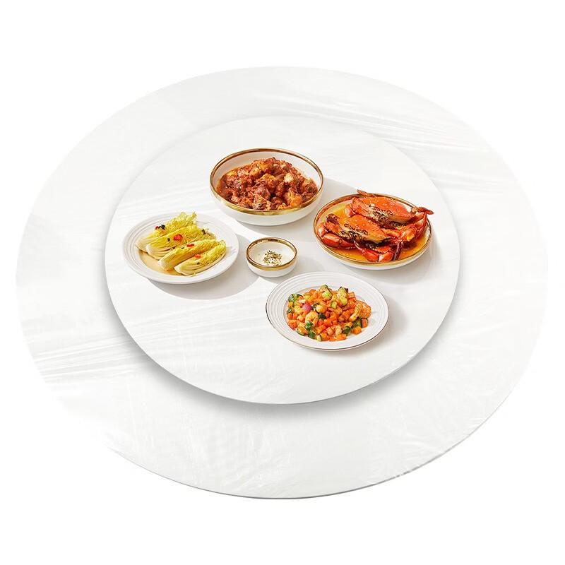 

ZISIZ Disposable Round Oil-Proof Tablecloth