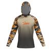 SIMMS Camouflage Fishing Suit Outdoor Sunscreen Suit Summer Long-sleeved T-shirt Quick-drying Breathable Fishing Suit Luya Equipment