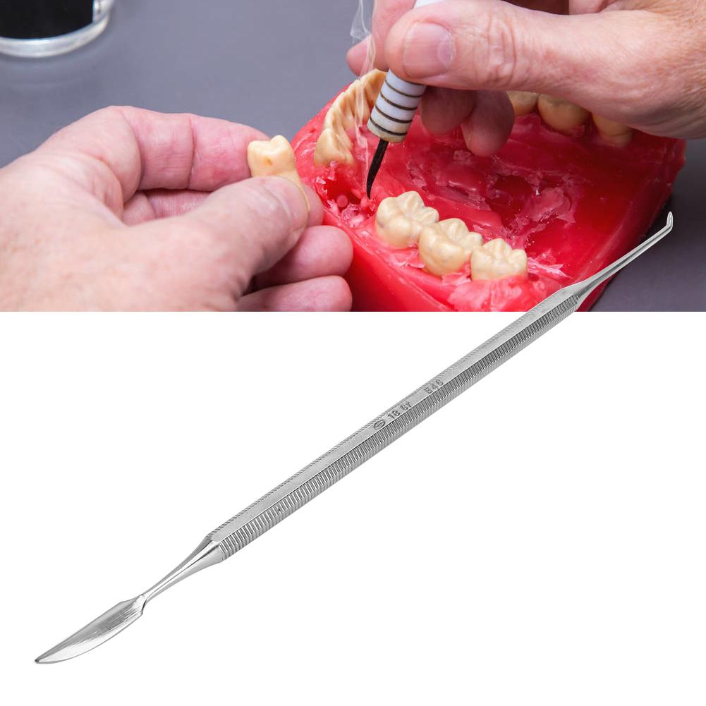 Dentalny Wosk Rzeźbiarski Szpatułka do Mieszania Nóż Kompozytowa Żywica Wypełniająca Narzędzia Dentystyczne46#