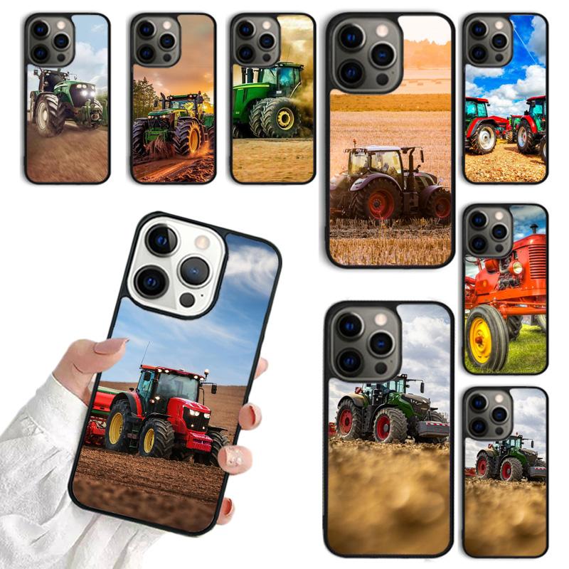 Farm Tractor Mobile Phone Cases Cover For iPhone 17 Air 16 15 14 12 13 11 Pro MAX Apple Plus Coque