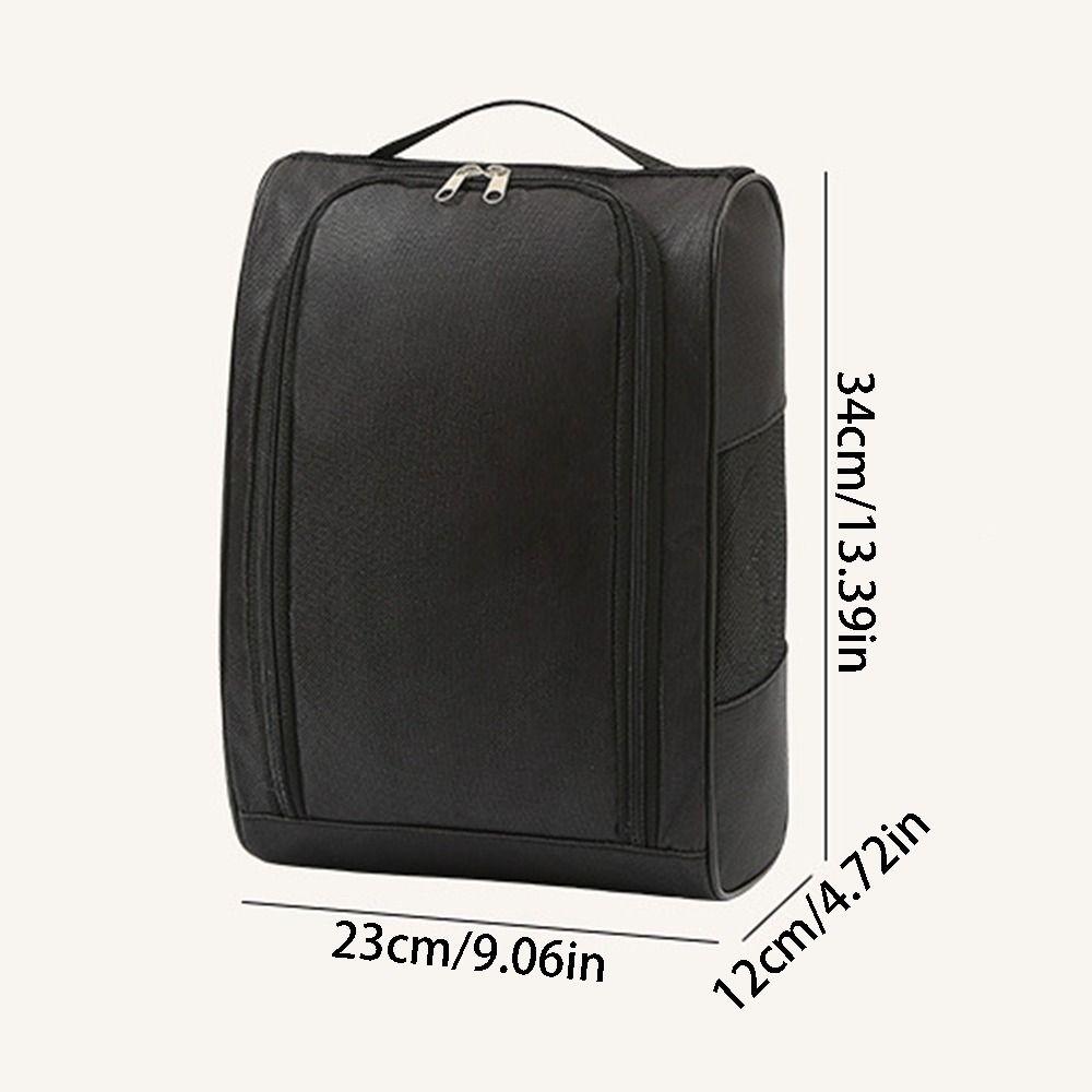 Handgehaltene Fußballschuhtasche Leichte Staubdichte Golfschuhtasche Atmungsaktiv Große Kapazität Fußballschuh Aufbewahrungskoffer Unisex