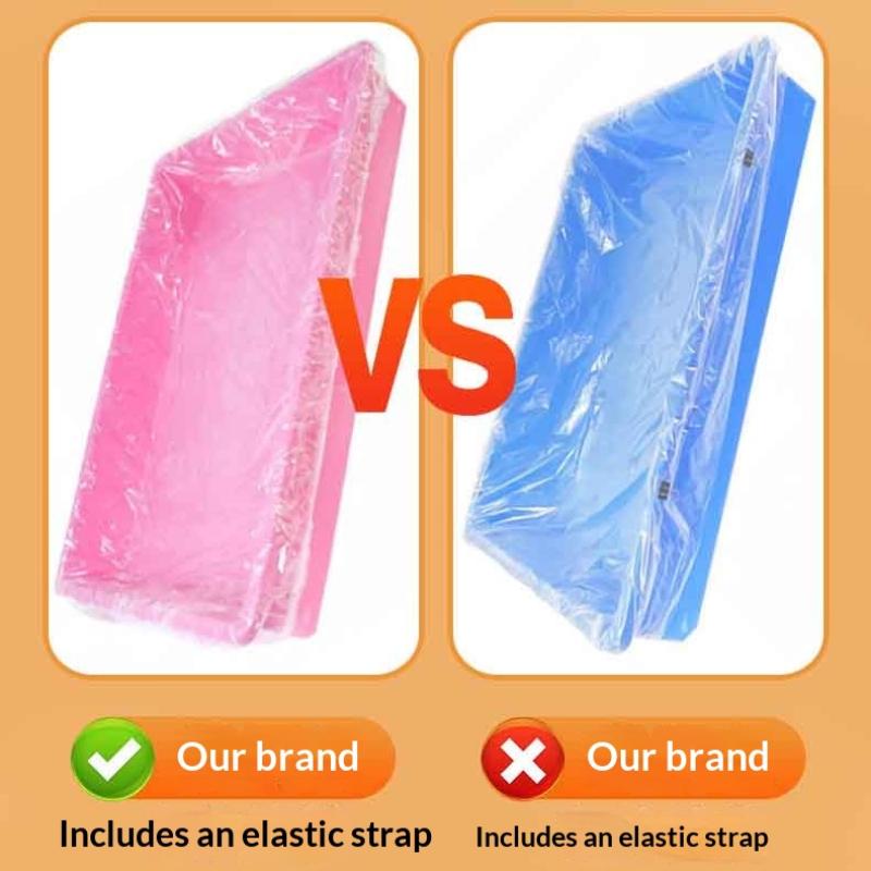 20 Adet Tek Kullanımlık Tavşan Kafesi Altlığı Evcil Hayvan Tepsisi Plastik Mat Film Kapak Değiştirilebilir Evrensel Tuvalet Filmi Küçük Hayvan Evcil Hayvan Dışkı Torbası