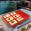 9-Cavity Rectangular Silicone Mold for Cake, Soap, Incense, DIY Chocolate
