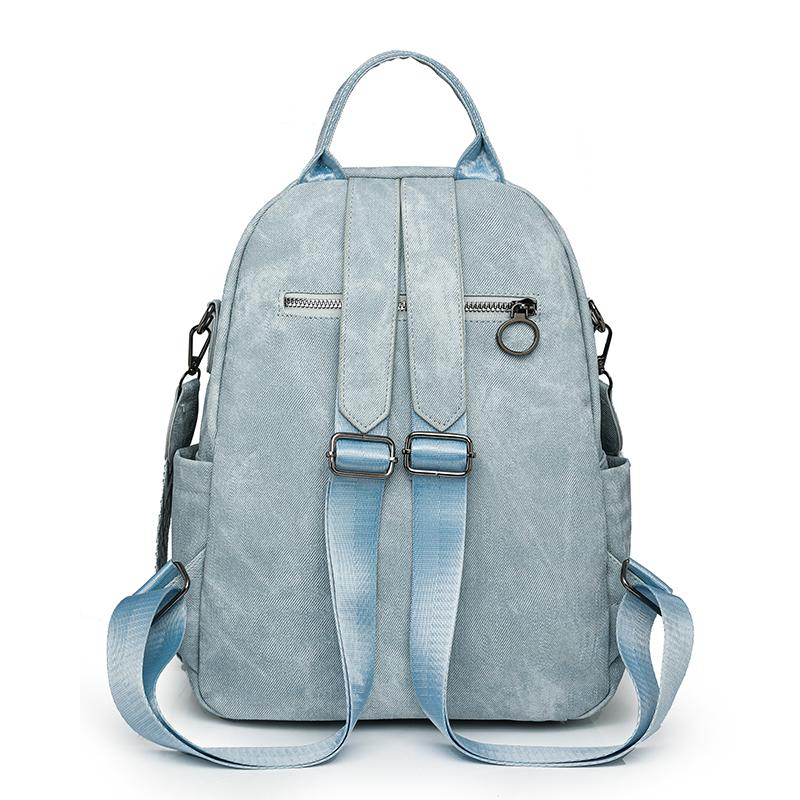 Vintage Women's Backpack Student Schoolbag Large Capacity Travel Backpack