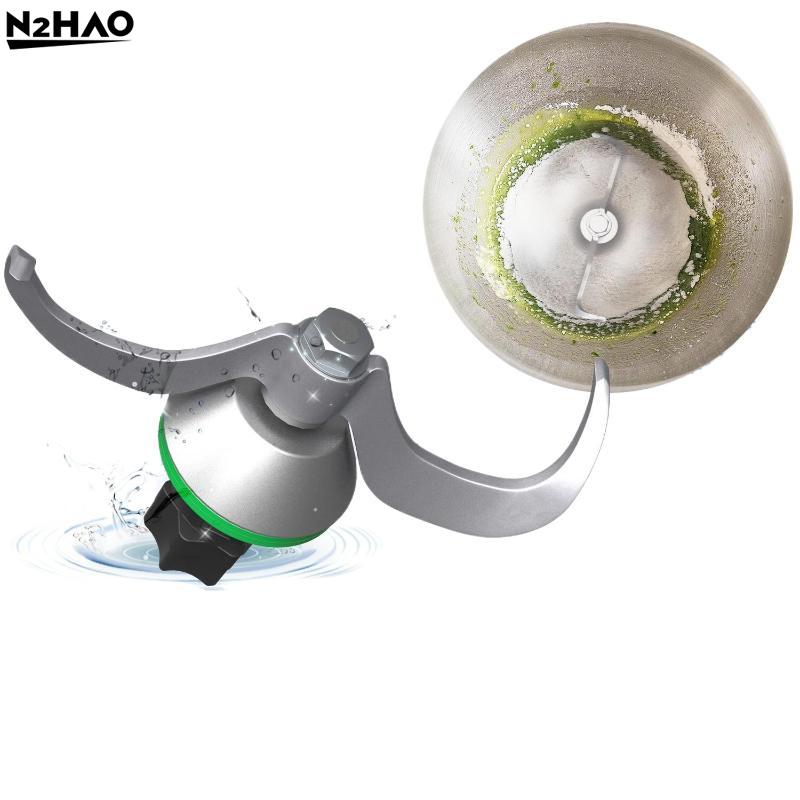 Dough Knife Head For TM5 TM6 Knead Dough Smooth Mix Stainless Steel Mixer Knife Head Replacement Parts Knead Dough Blade Head