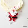 NUCHI Christmas Tree Santa Snowman Bow Pendant Decoration