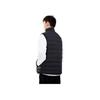 Li Ning Badminton Series Solid Color Stand Collar Down Vest Unisex Vests Black AMRT063-1