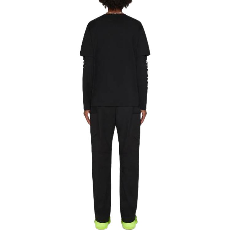Givenchy 4G Embroidered Long Sleeved T Shirt BM71G53YAM-001