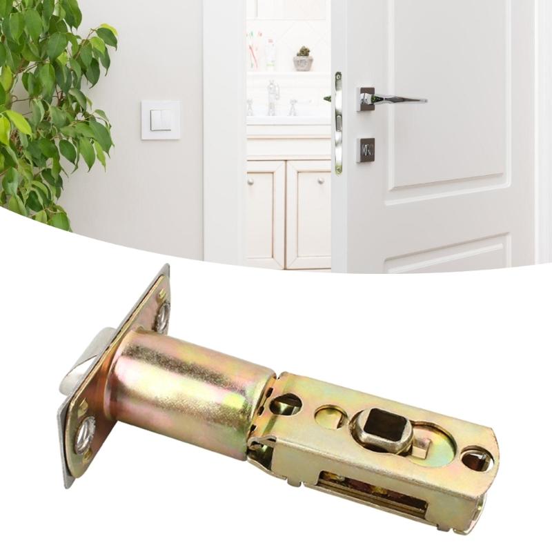 Sturdy Zines Alloy Materials Door Lock Latches 60/70mm Portable Accessory for Levers Handles with Adjustable Designs