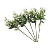 5PCS Artificial Berries Artificial Pip Berry Stems Decoration for Living Room Office White
